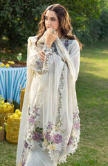 ELAF - Unstitched 3PC Luxury Lawn Embroidered Suit - SNW-1170