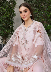 MARIA.B - 3PC Unstitched  Luxury Lawn Embroidered Suit - SNW-1195
