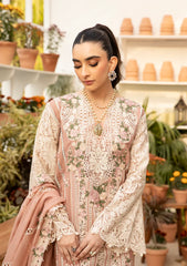 ELAF - 3PC Luxury Lawn Embroidered Suit - SNW-1100