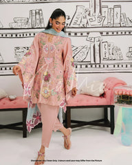 Niamia - Unstitched 3PC Luxury Viscose Embroidered Suit - SNW-7119