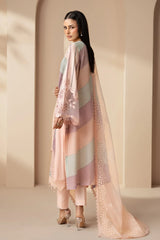 MARIA.B - 3PC Luxury Lawn Embroidered Suit - SNW-1121