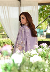 ELAF - Unstitched  3PC Luxury Lawn Embroidered Suit - SNW-1144