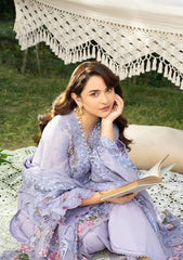 ELAF - Unstitched 3PC Luxury Lawn Embroidered Suit - SNW-1169