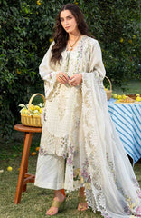 ELAF - Unstitched 3PC Luxury Lawn Embroidered Suit - SNW-1170