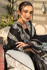 CRIMSON - 3PC Lawn Embroidered Suit - SNW-1114