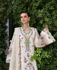 Republic - Unstitched 3PC Luxury Viscose Embroidered Suit - SNW-7117