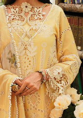 Kahf Embroidered Lawn Suit Unstitched 3 Piece - SNW-1115