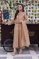 RANG RASIYA - Unstitched 3PC Luxury Lawn Embroidered Suit - SNW - 5106