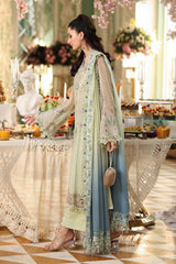 Maria.B - Unstitched  3PC Luxury Viscose Embroidered Suit - SNW-7127