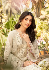 ELAF - Unstitched 3PC Luxury Lawn Embroidered Suit - SNW-1133