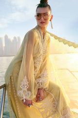 MARIA.B - 3PC Luxury Lawn Embroidered Suit - SNW-1173