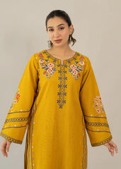 URGE- 2PC Unstitched Embroidered Lawn - SNW-6108