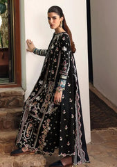Qalamkar - Unstitched 3PC Luxury Lawn Embroidered Suit - SNW-1131