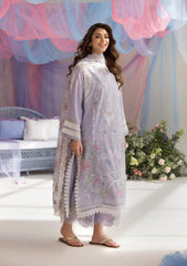 SOBIA NAZIR- Unstitched 3PC Luxury Lawn Embroidered Suit - SNW-1154