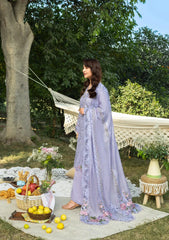 ELAF - Unstitched 3PC Luxury Lawn Embroidered Suit - SNW-1169
