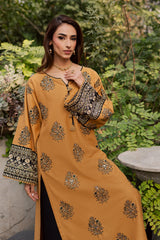 BATIK - 2PC Unstitched Embroidered Suit -SNW-6104