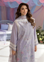 SOBIA NAZIR- Unstitched 3PC Luxury Lawn Embroidered Suit - SNW-1154