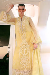 MARIA.B - 3PC Luxury Lawn Embroidered Suit - SNW-1173