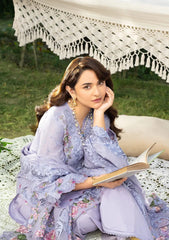 ELAF - Unstitched 3PC Luxury Lawn Embroidered Suit - SNW-1169