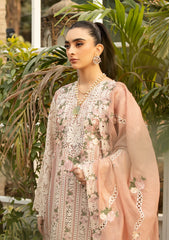 ELAF - 3PC Luxury Lawn Embroidered Suit - SNW-1100