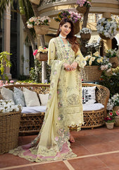 ELAF - Unstitched 3PC Luxury Lawn Embroidered Suit - SNW-1137