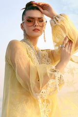 MARIA.B - 3PC Luxury Lawn Embroidered Suit - SNW-1173