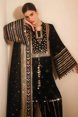 Jazmin - Unstitched 3PC Luxury Lawn Embroidered Suit - SNW-1132