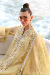 MARIA.B - 3PC Luxury Lawn Embroidered Suit - SNW-1173