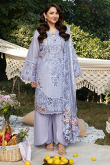 ELAF - Unstitched 3PC Luxury Lawn Embroidered Suit - SNW-1169