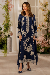 BATIK - 3PC Unstitched Embroidered Suit -SNW-5119