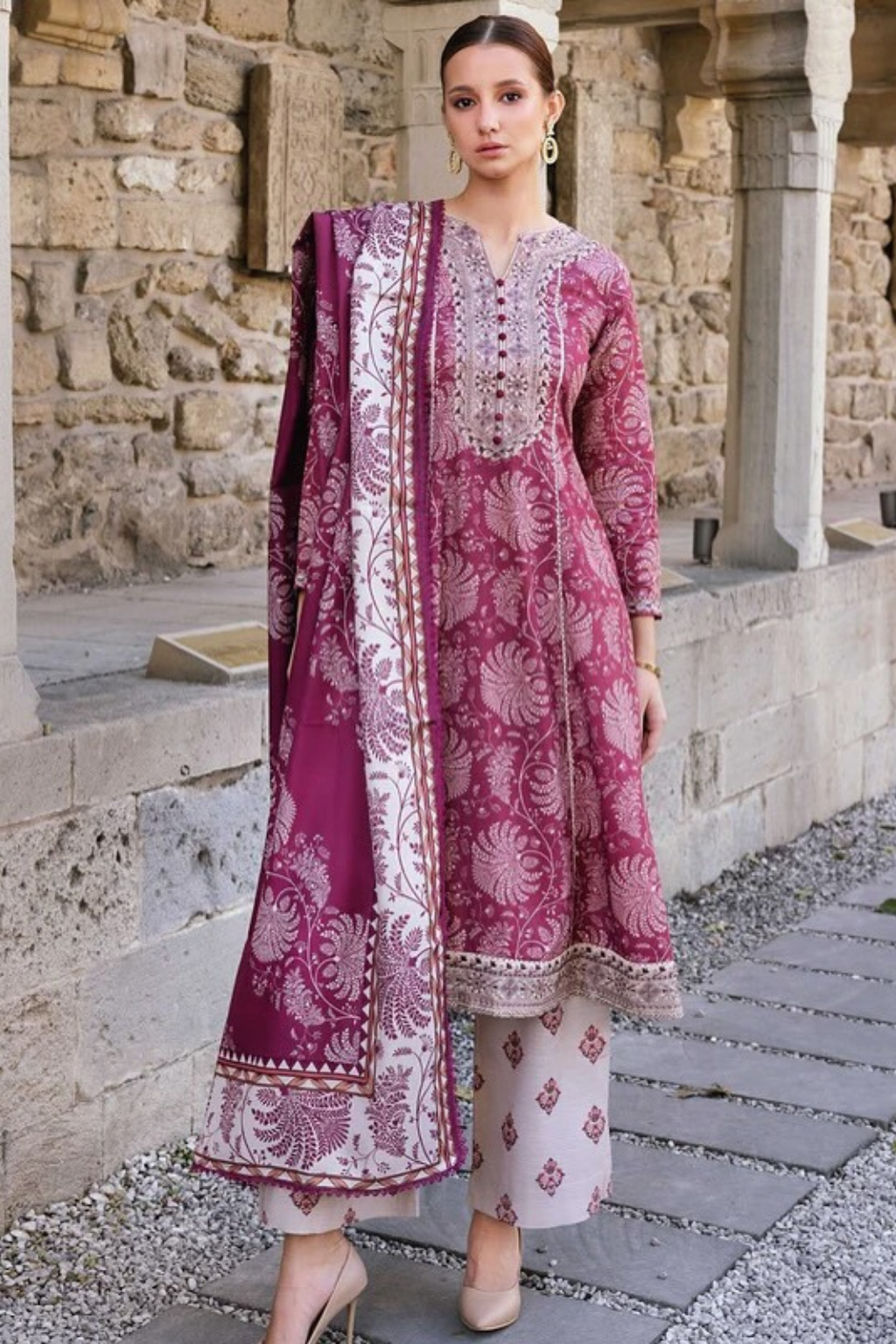 Zara Shahjahan Unstitched 3pc Digital Printed Lawn-SNW-3130