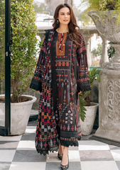 Sapphire Unstitched 3pc Digital Printed Bana Dora Lawn-SNW-3105
