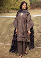 Beechtree Unstitched 3pc Digital Printed Bana Dora Lawn-SNW-3142